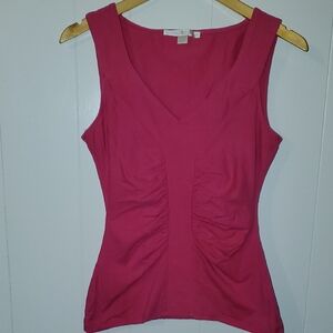 Boston Proper Fuchsia Tank Top